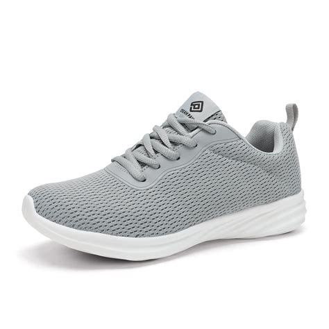 lightweight women's gray fashion sneakers.